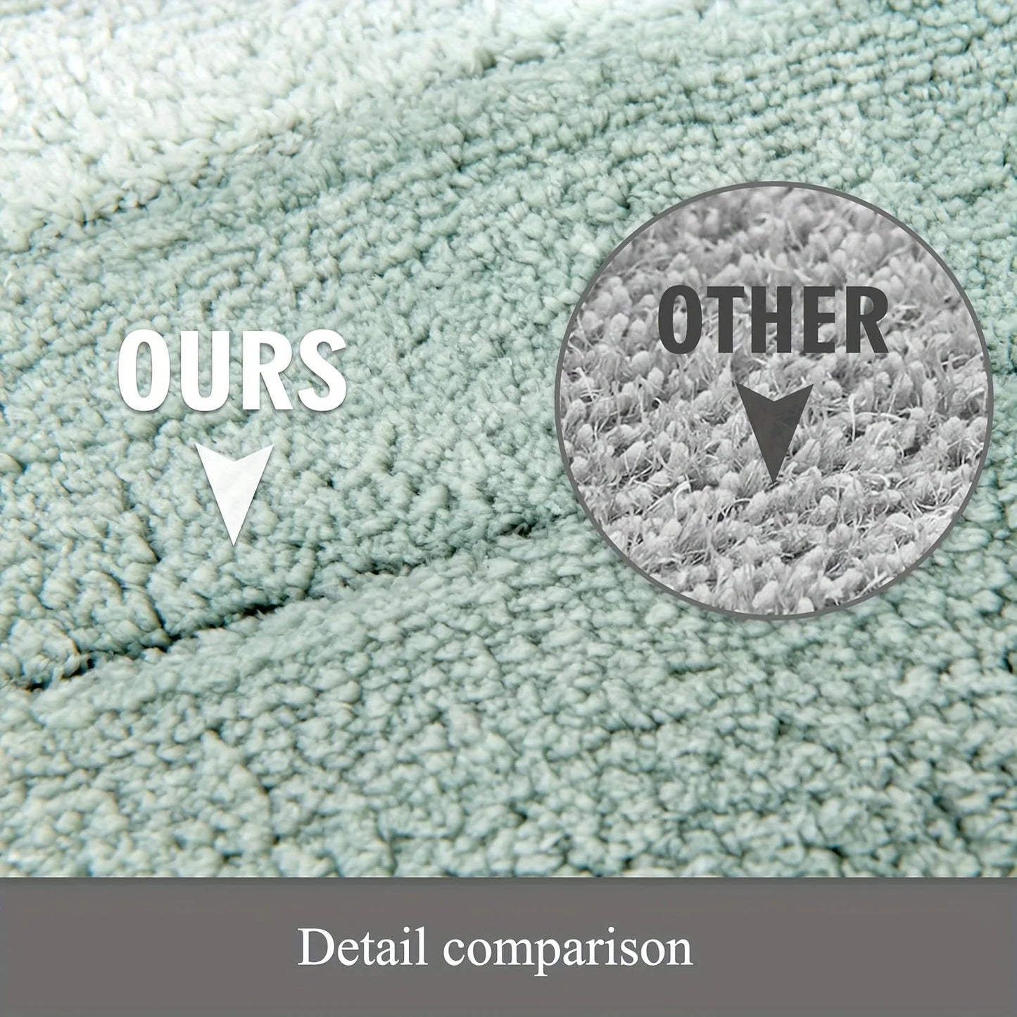 Elegant Bathroom Rugs, Non Slip, Ultra Soft & Quick Drying