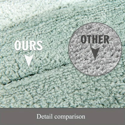 Elegant Bathroom Rugs, Non Slip, Ultra Soft & Quick Drying
