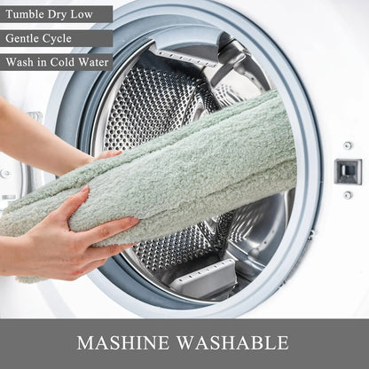 Elegant Bathroom Rugs, Non Slip, Ultra Soft & Quick Drying